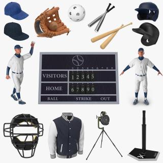 3D Baseball Collection 8