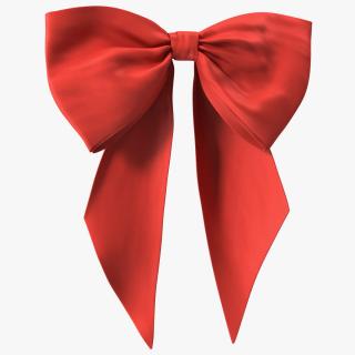 3D Vogue Bow Red model