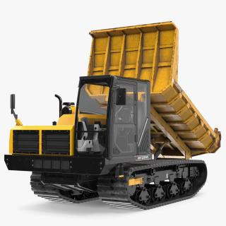 Morooka Dumper Dirty Rigged 3D