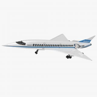 Boom Supersonic Jet 3D model