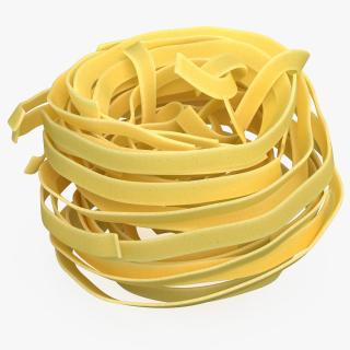 Uncooked Pasta Nest 3D model