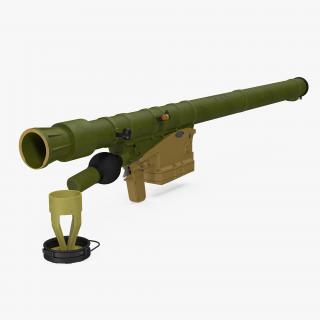 SA-18 Grouse Launch Tube 3D model