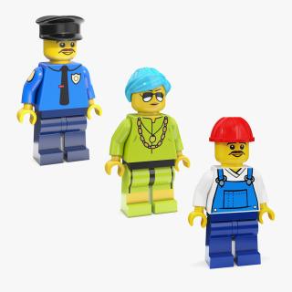 LEGO Minifigures Collection 2 3D model