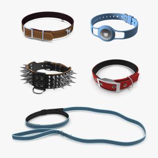 Dog Collars Collection 4 3D model