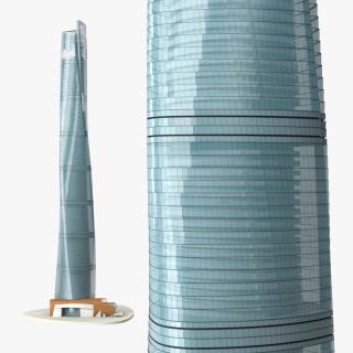 3D model Shanghai Tower Chinas Tallest Skyscraper