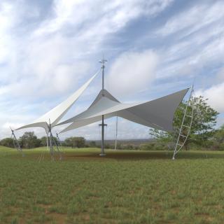 Tent Pavilions 3D model