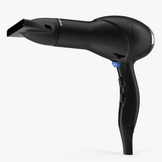 Hair Dryer with Nozzle 3D