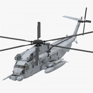 3D model Sikorsky MH-53 Pave Low Usaf Rigged