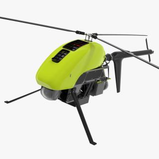 3D model Helicopter UAV Drone