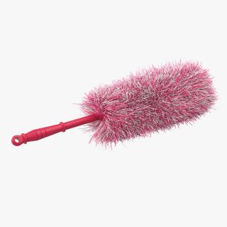 Dust Wiper Pink Fur 3D model