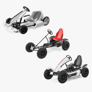 Pedal Karts Collection 3D