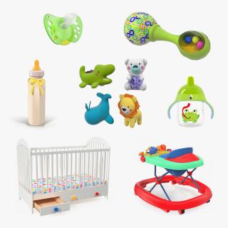 3D Childcare Products Collection 4