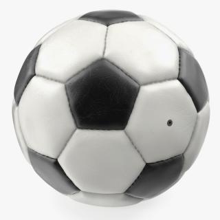 Leather Soccer Ball 3D model