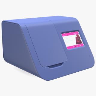 3D model COVID19 Sample Test Machine Conduct