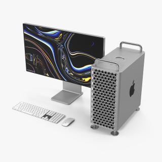 3D Mac Pro 2019 Set