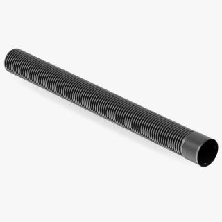 Drainage Pipe Black 3D model