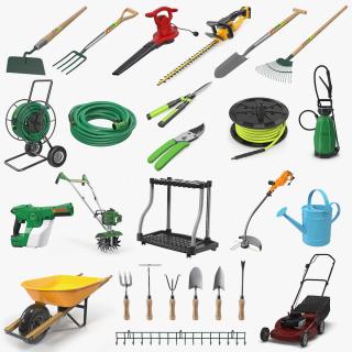 3D Garden Tools Collection 10