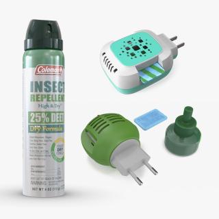 3D model Mosquito Repellents Collection