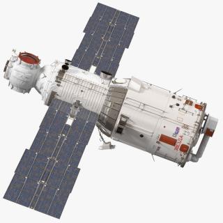 3D model ISS Zvezda Service Module