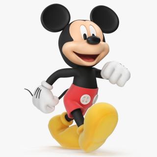 Disney Character Mickey Mouse Walking 3D