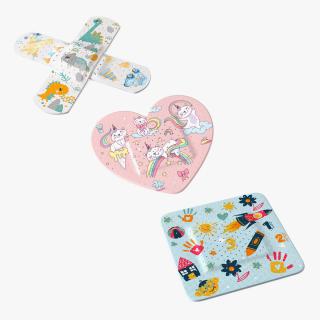 3D model Band Aid for Kids Collection 2