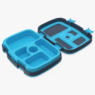 3D model Bentgo Lunch Box for Kids Open Blue