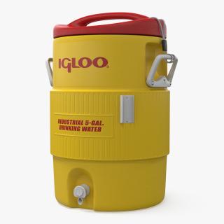 Igloo 5 Gallon Heat Stress Solution Industrial Water Cooler 3D model