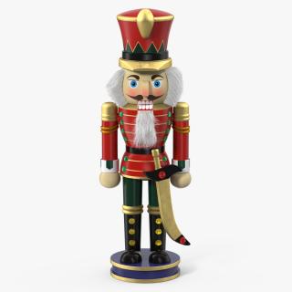 Wooden Nutcracker 3D