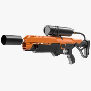 3D Futuristic Flamethrower model