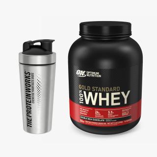 3D Whey Protein with Stainless Steel Shaker Collection