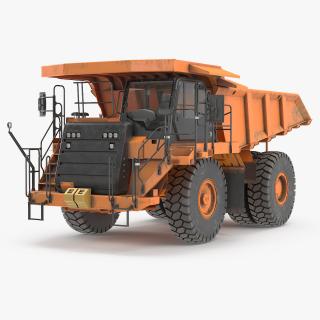 3D Off Highway Dump Truck Dirty model