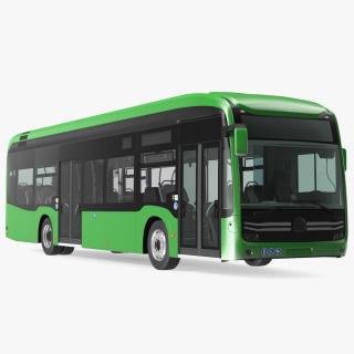 3D City Bus Two Doors model