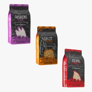 3D model Grain Food Products Collection