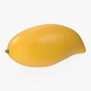 Yellow Long Mango 3D