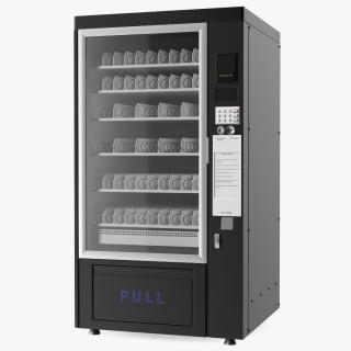 Cold Drinks Vending Machine 3D