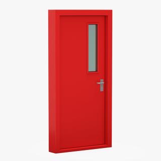 3D model Steel Personnel Door