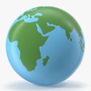 3D Globe Emoji