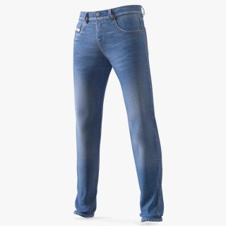 Mens Diesel Jeans Blue 3D