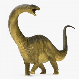 Apatosaurus Dinosaur Rigged 3D