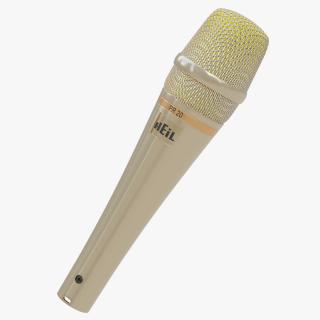 3D Dynamic Microphone Heil model