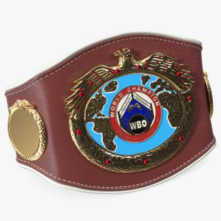 WBO World Champion Belt Fur 3D