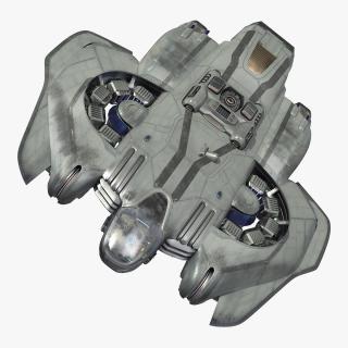 3D model Sci Fi Dropship