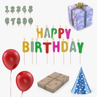 3D model Happy Birthday 3D Models Collection