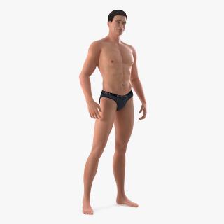 3D model Fitness Athletic Man