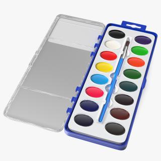 3D Water Color Set for Children Open Box Fur