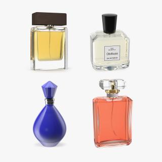 3D Perfume Bottles Collection 3 model