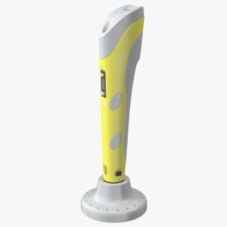 3D Printer Pen Yellow model