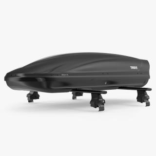 3D model Thule Car Roofbox with Wingbar