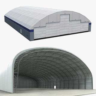 Aircraft Hangars 3D Models Collection 3D