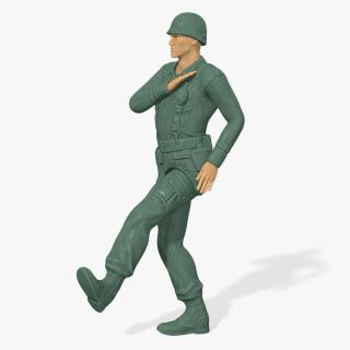 3D Toy Soldier Rigged model